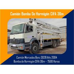 CAMION CON BOMBA DE HORMIGON CIFA 36M