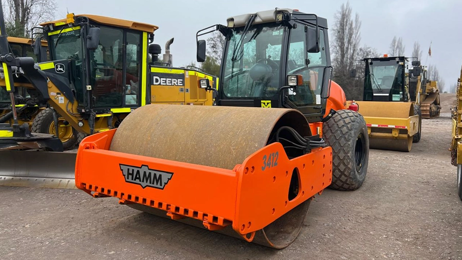 Rodillo HAMM 3412 – 12 ton (2013)